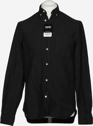 H&M Hemd S in Schwarz: Vorderseite