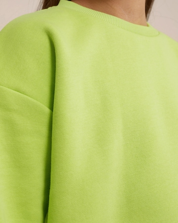WE Fashion Sweatshirt i grøn