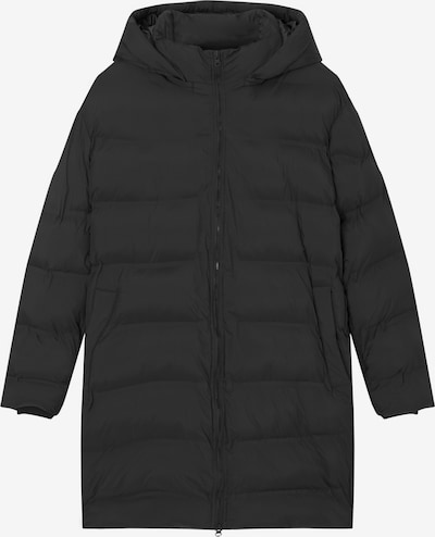 Pull&Bear Manteau d’hiver en noir, Vue avec produit