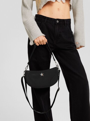 Bershka Shoulder Bag in Black