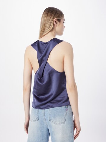 Samsøe Samsøe - Blusa 'ELLIE' em azul