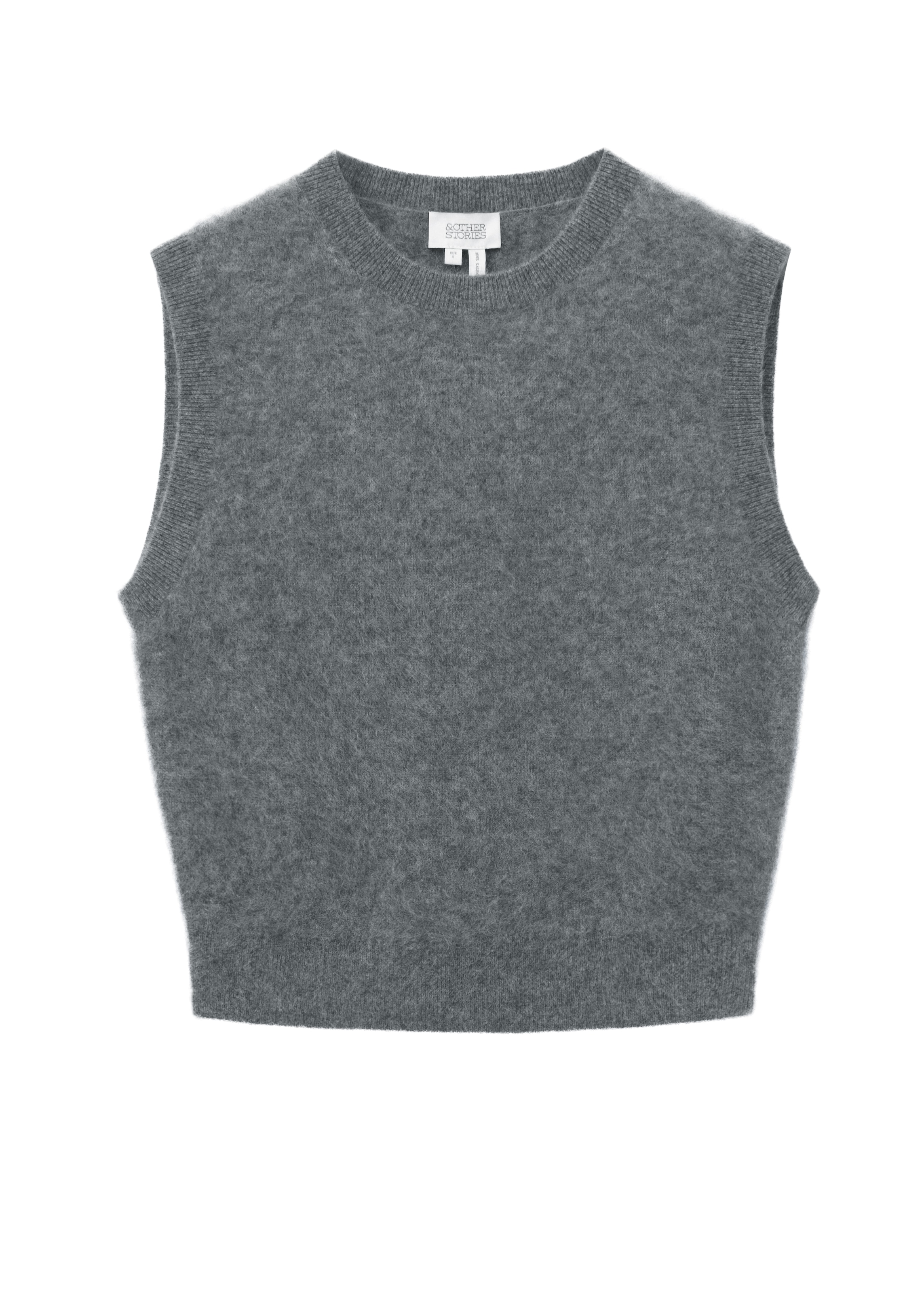 Gilet di & Other Stories in grigio: frontale