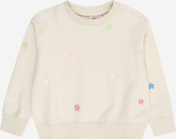 Only MiniSweater majica 'KMGLavina' - bež boja: prednji dio