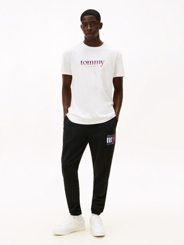 Tommy Jeans Zwężany krój Spodnie w kolorze czarny