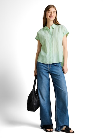 TOM TAILOR DENIM Blouse in Groen