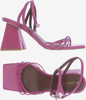 Alohas Sandalen 38 in Pink: Vorderseite