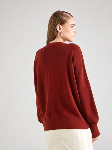 ESPRIT Sweter w kolorze brązowy