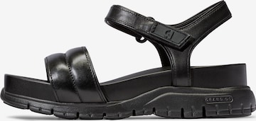 Sandales 'Zerogrand' Cole Haan en noir : devant