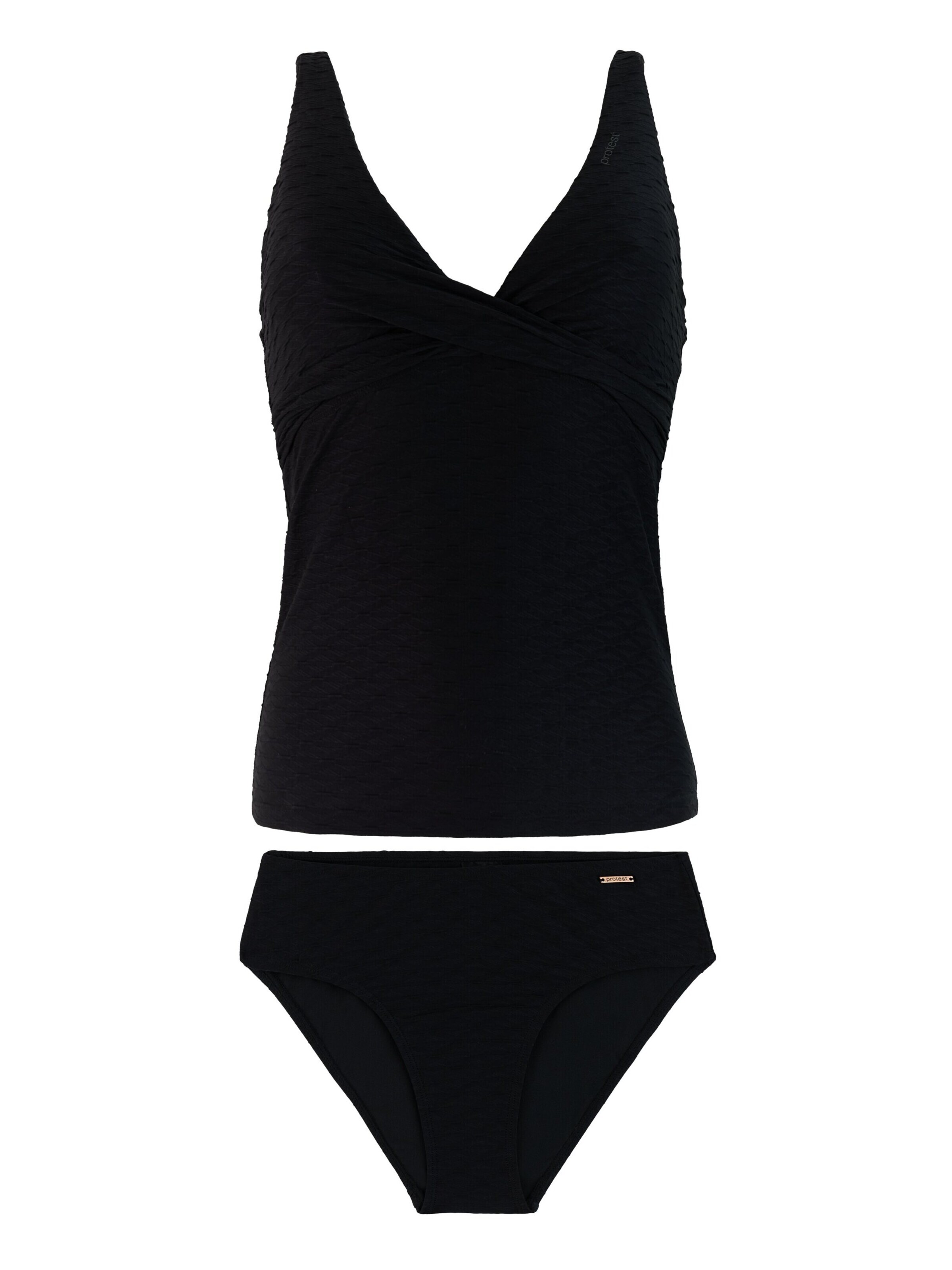 PROTEST Tankini 'PRTGails' in Black: front