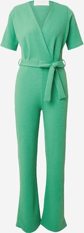 SISTERS POINT Jumpsuit 'EGINA' in Groen: voorkant