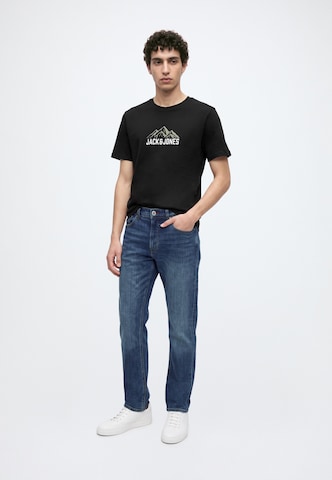 JACK & JONES - Camiseta 'JJROCHE' en negro