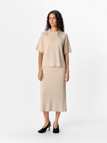 Pull-over 'JESTER' OBJECT en beige