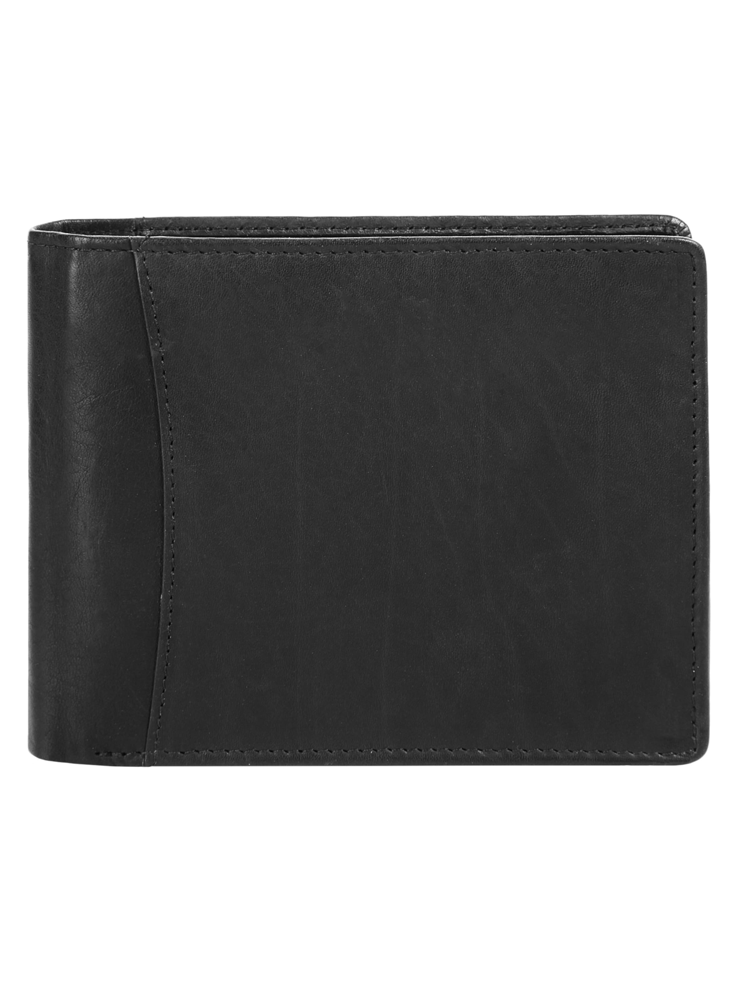BODENSCHATZ Wallet in Black: front