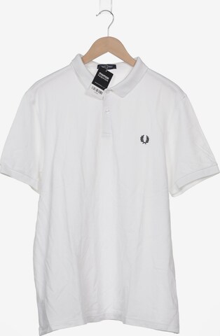 Fred Perry Poloshirt XXL in Weiß: predná strana