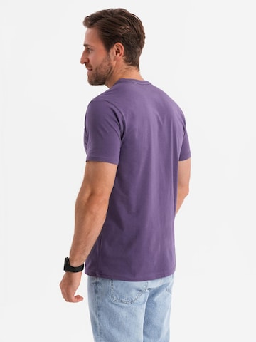 Ombre Shirt 'OM-TSBS-0146' in Purple