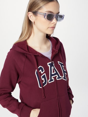 GAP Sweat jacket in Red