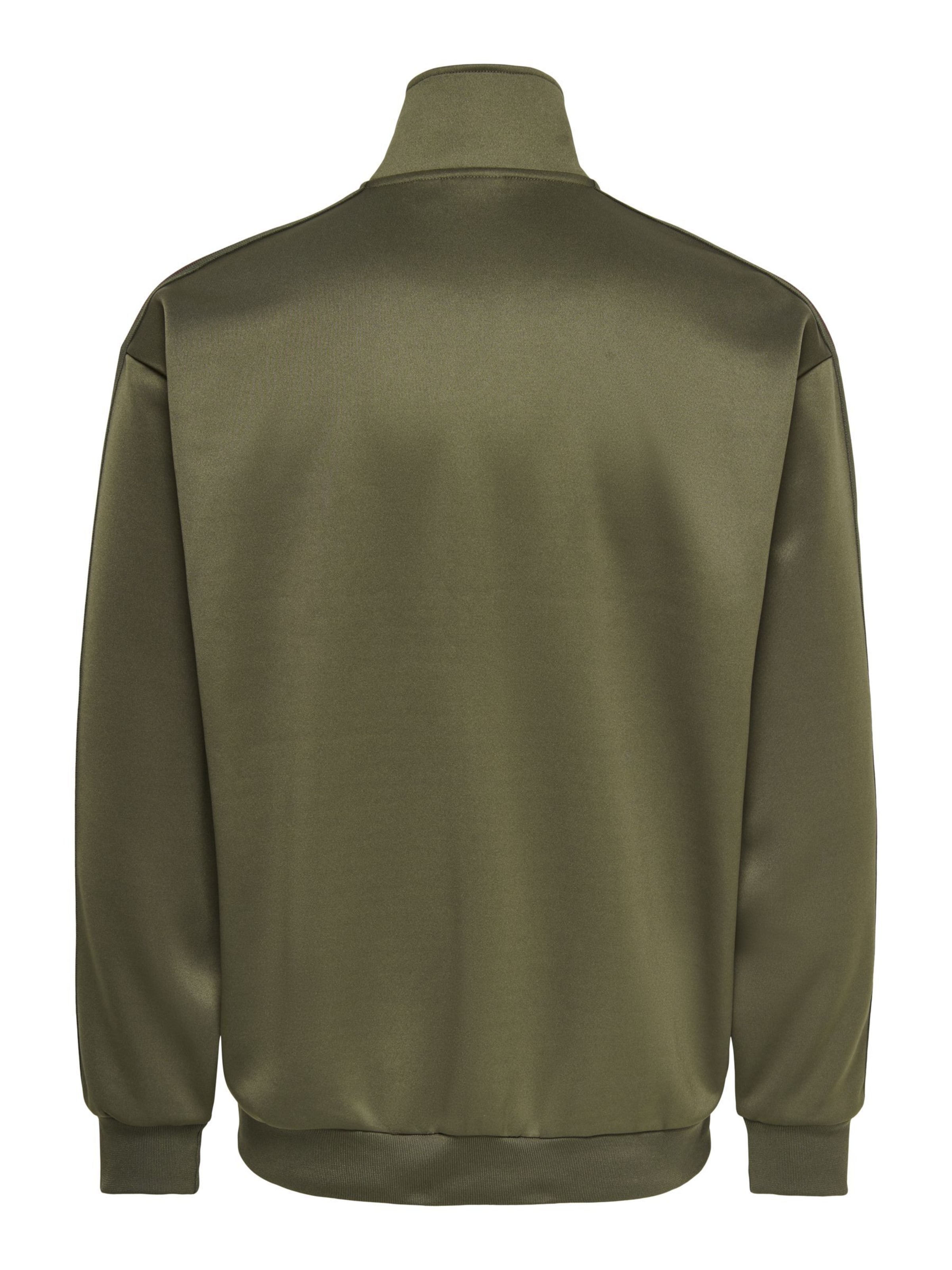 Only & Sons Sweatjacke 'ONSRiber' in Grün