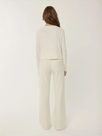 Hiccup - Loosefit Calças em branco