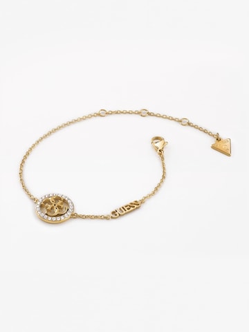 GUESS Bracelet 'Life In 4G' in Gold