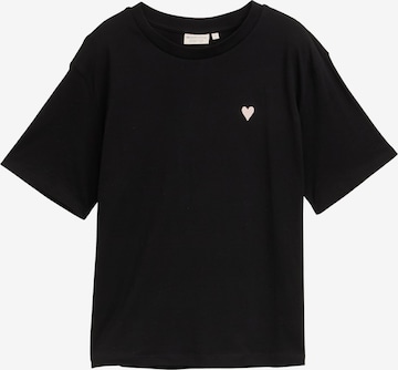 TOM TAILOR - Camiseta en negro: frente