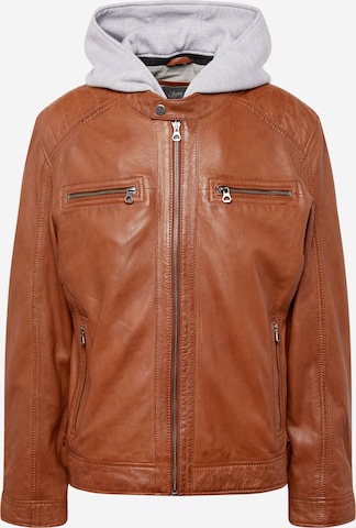 Gipsy Comfort Line Between-Season Jacket 'Cain' in Brown: front