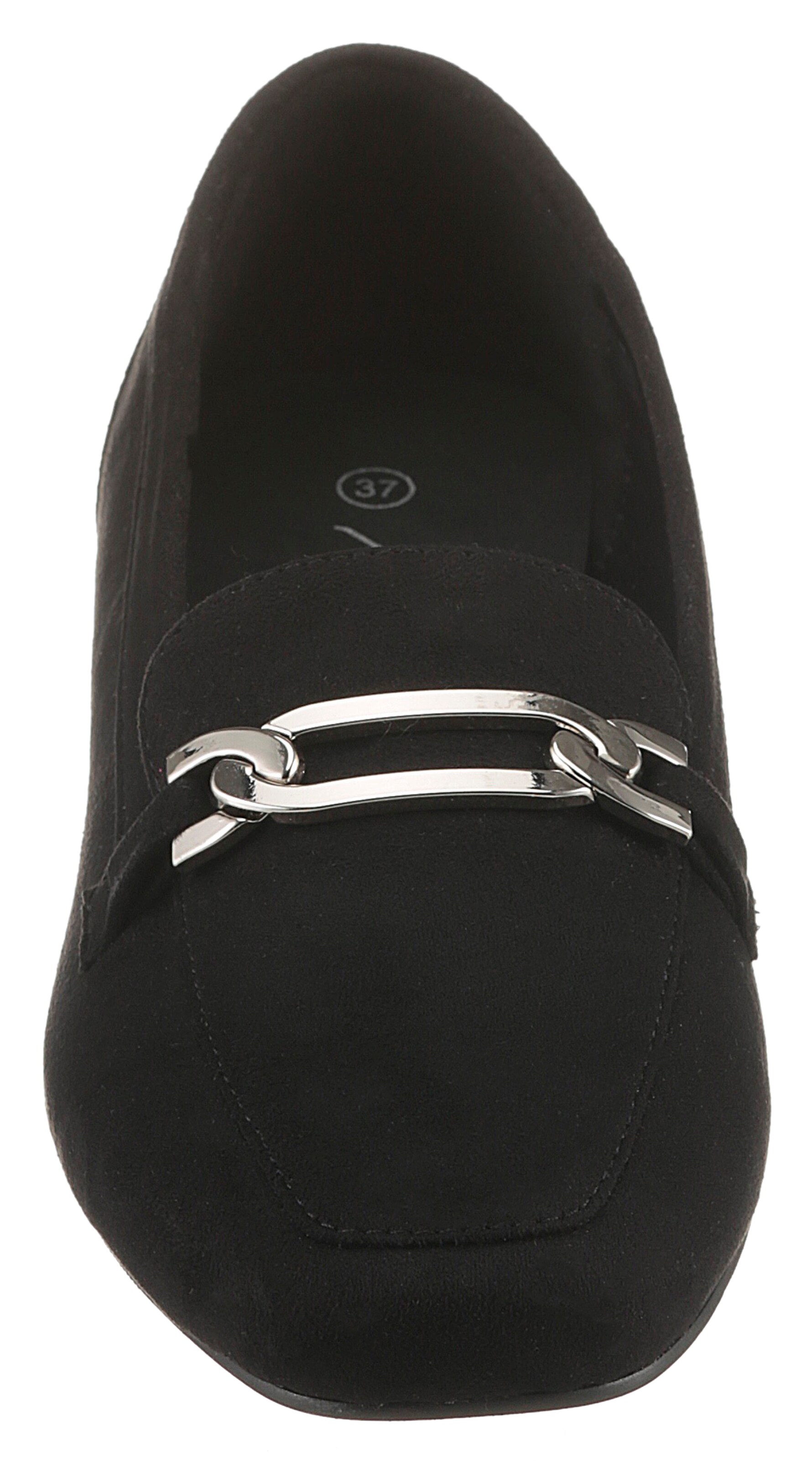 Aniston Classic Flats in Black