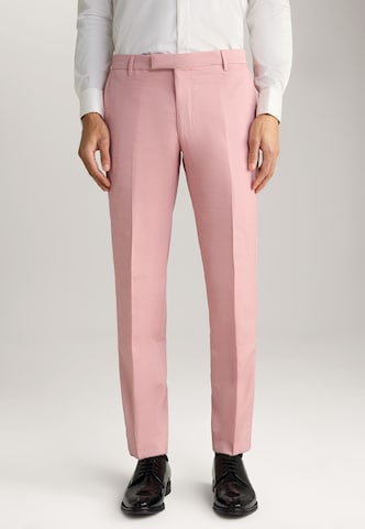 JOOP! Slimfit Pantalon 'Blayr' in Roze: voorkant