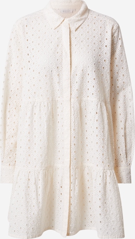 Masai Shirt Dress 'Ilana' in White: front