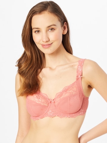 LingaDore T-shirt Bra in Pink: front