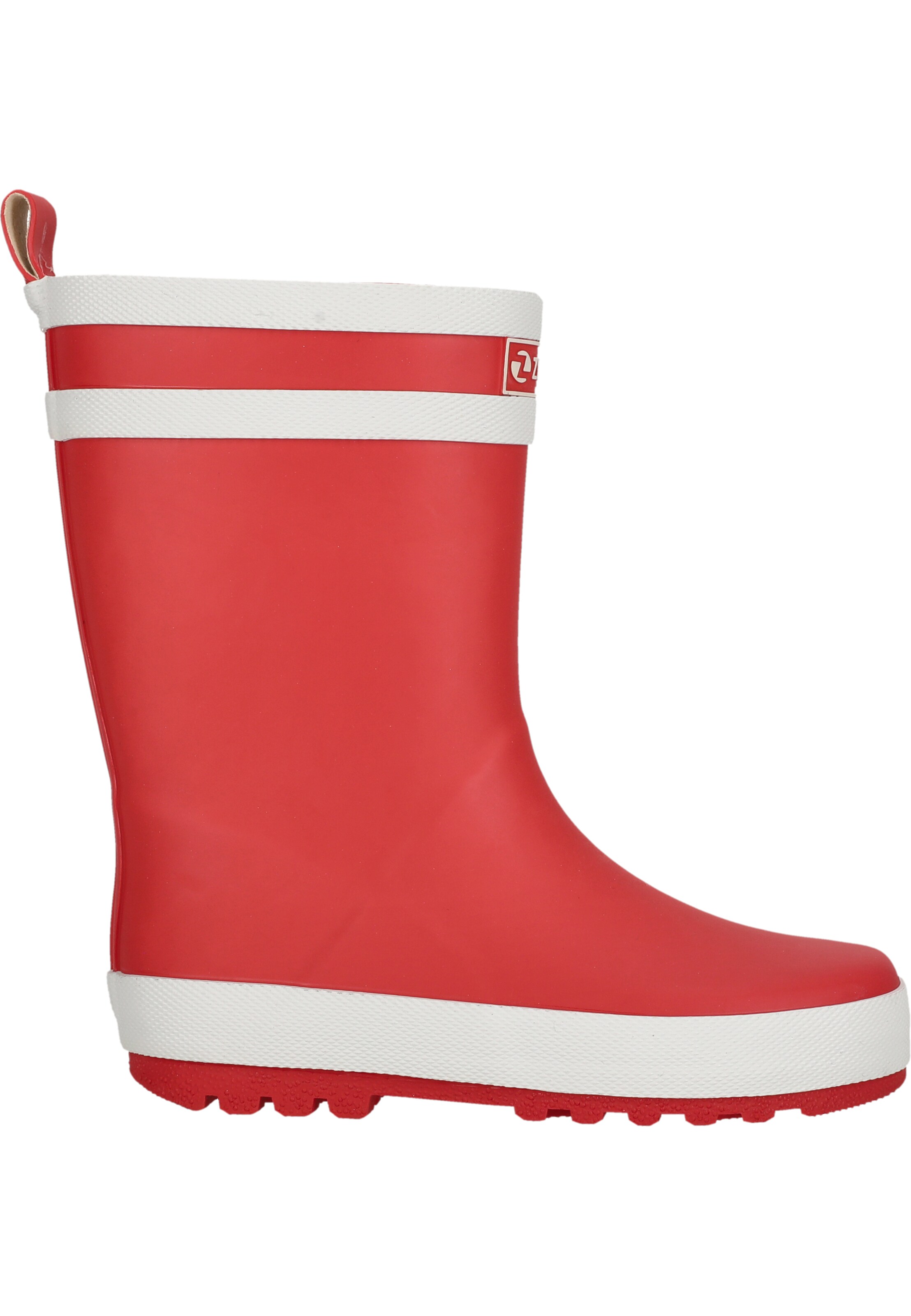 ZigZag Rubber Boots in Red