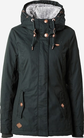 Ragwear Between-Season Jacket 'Monadde' in Green: front