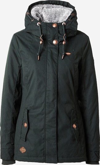 Ragwear Between-season jacket 'Monadde' in Brown / Dark green, Item view