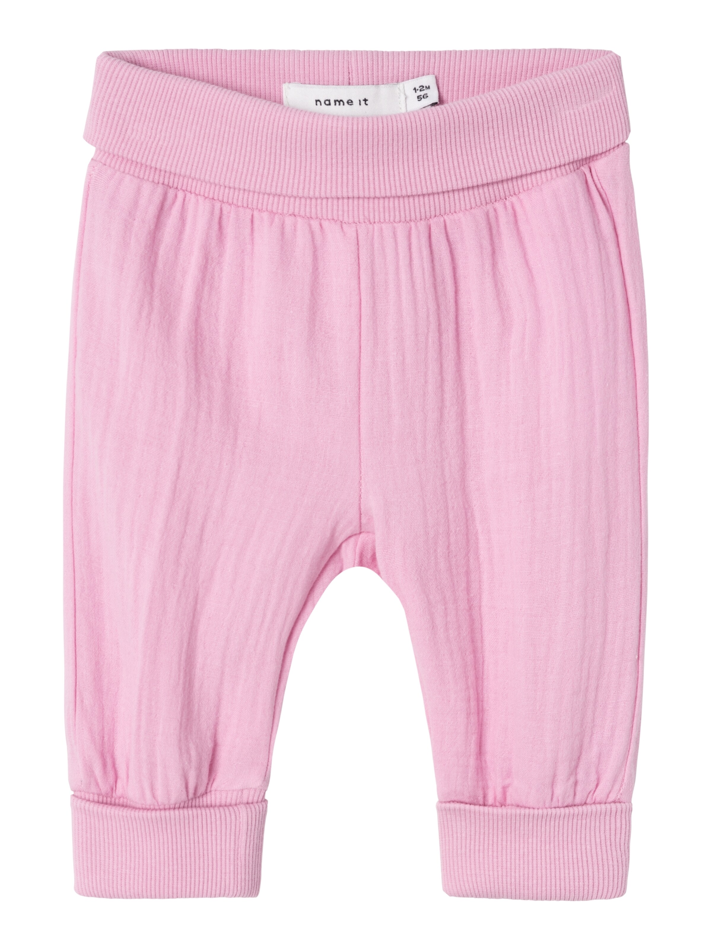 NAME IT Tapered Pants 'BASALLY' in Pink: front