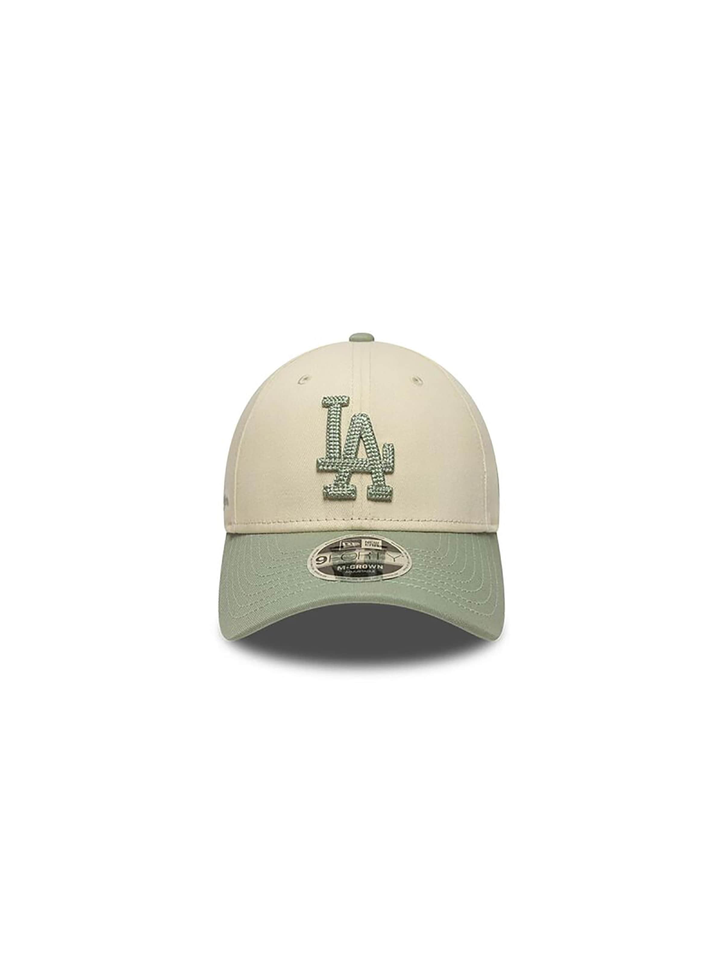 NEW ERA Cap 'MLB Los Angeles Dodgers Side Script' in Green