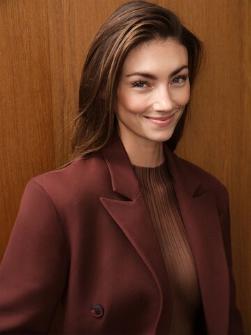 RÆRE by Lorena Rae Блейзер 'Rumi' в Коричневый