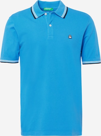 UNITED COLORS OF BENETTON Poloshirt in Blau: predná strana