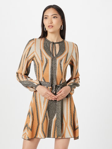 Robe Karen Millen en beige : devant