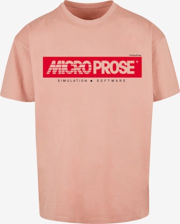 F4NT4STIC Shirt 'MicroProse' in Rot: predná strana