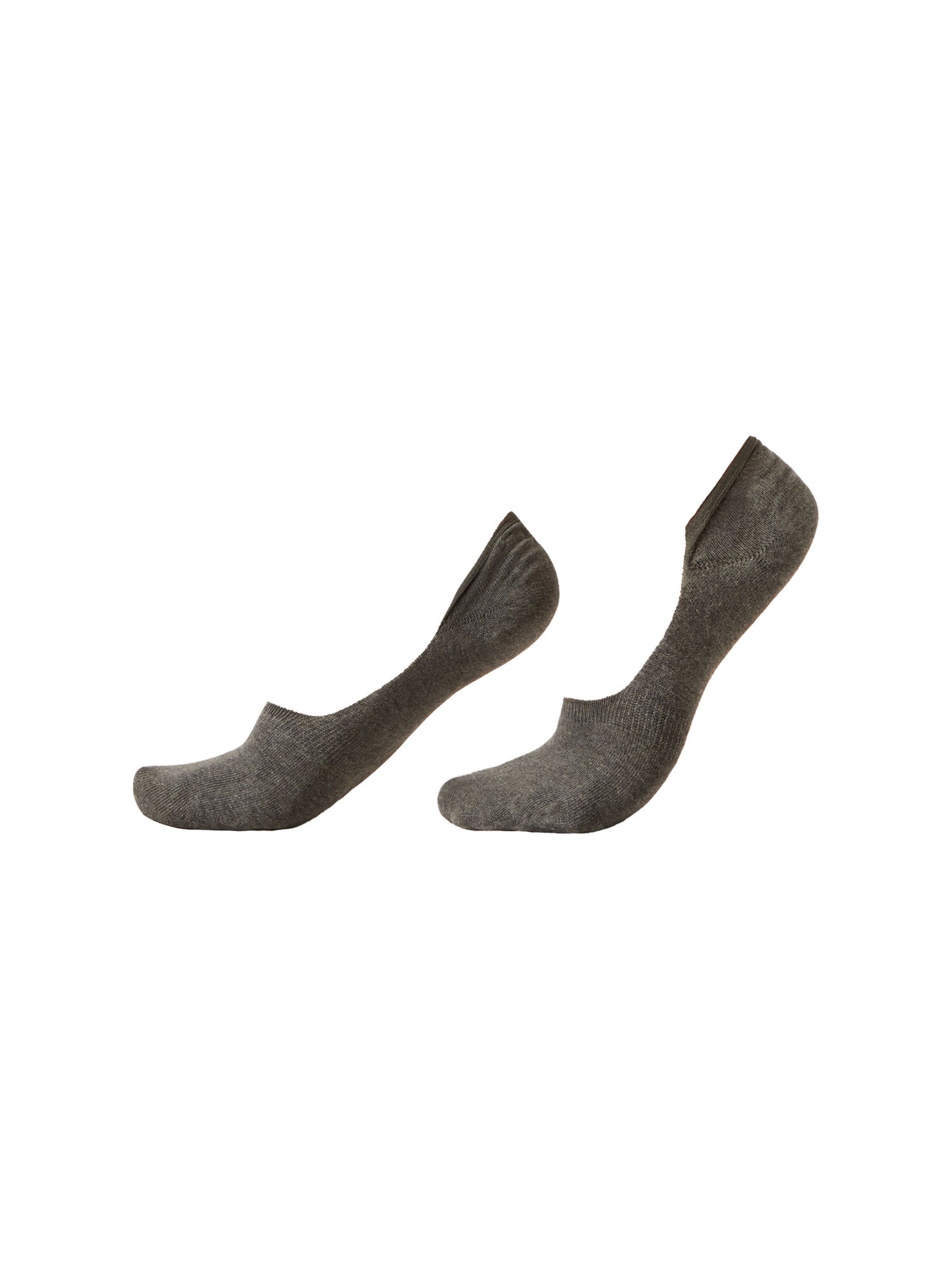 CALZEDONIA Ankle Socks in Grey: front