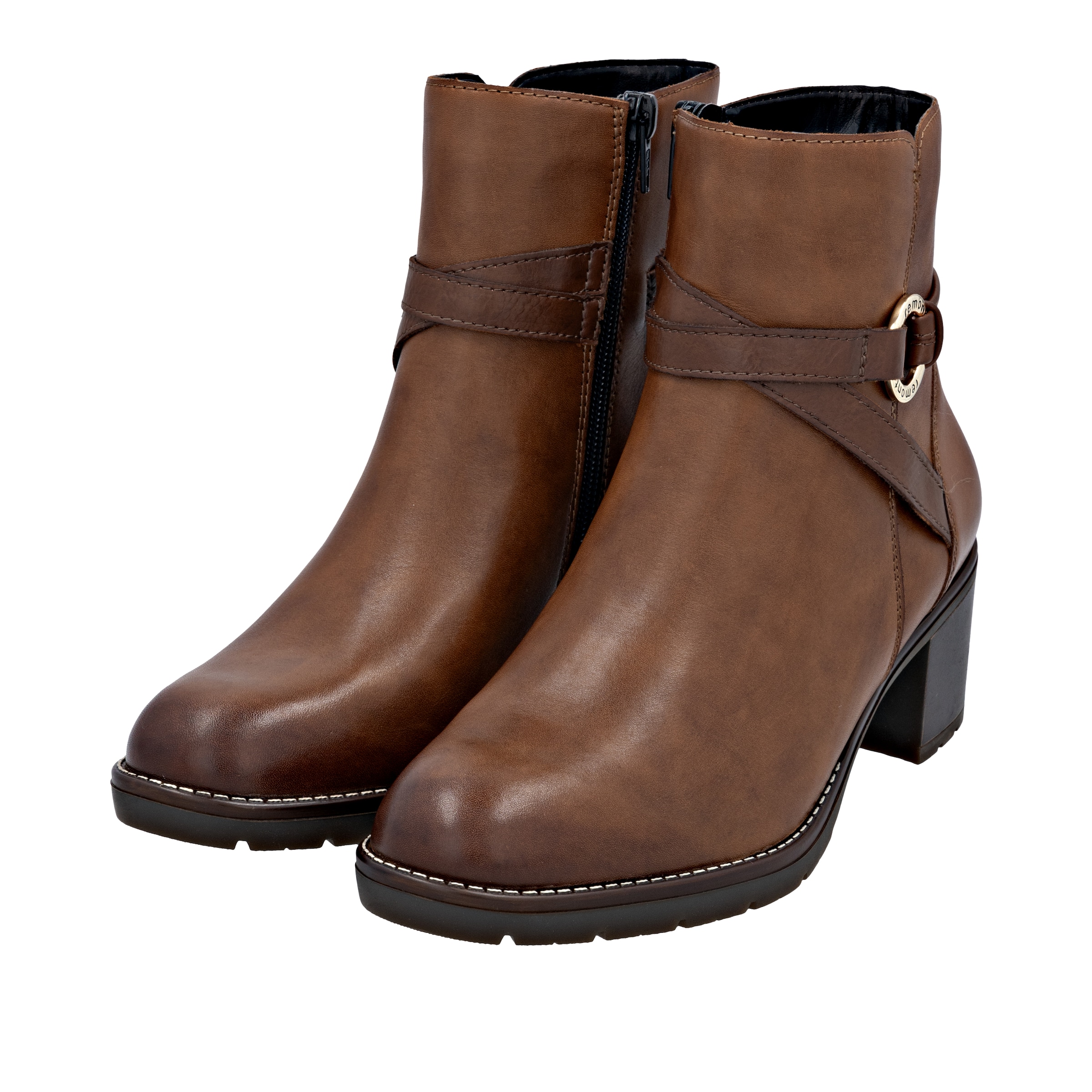 REMONTE Chelsea boots in Bruin