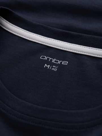 Ombre Shirt in Blue