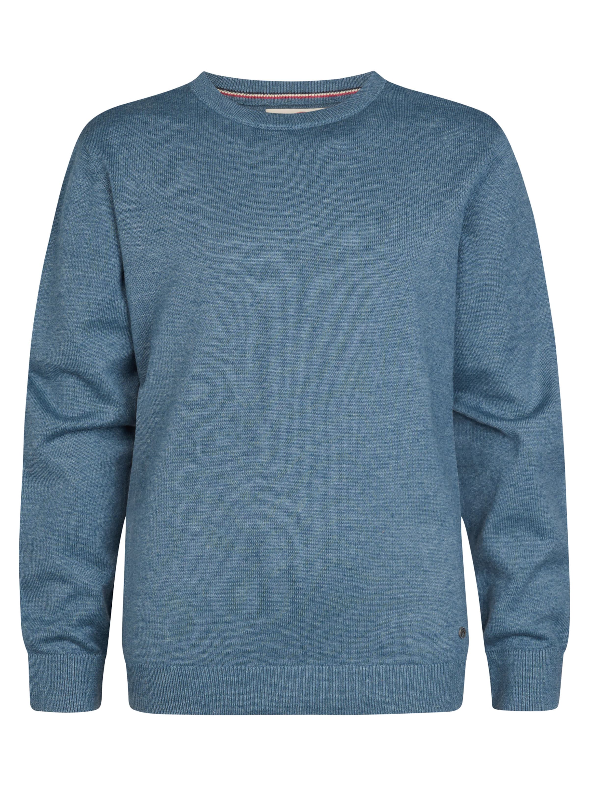 Petrol Industries Pullover in 104 in blau, Produktansicht
