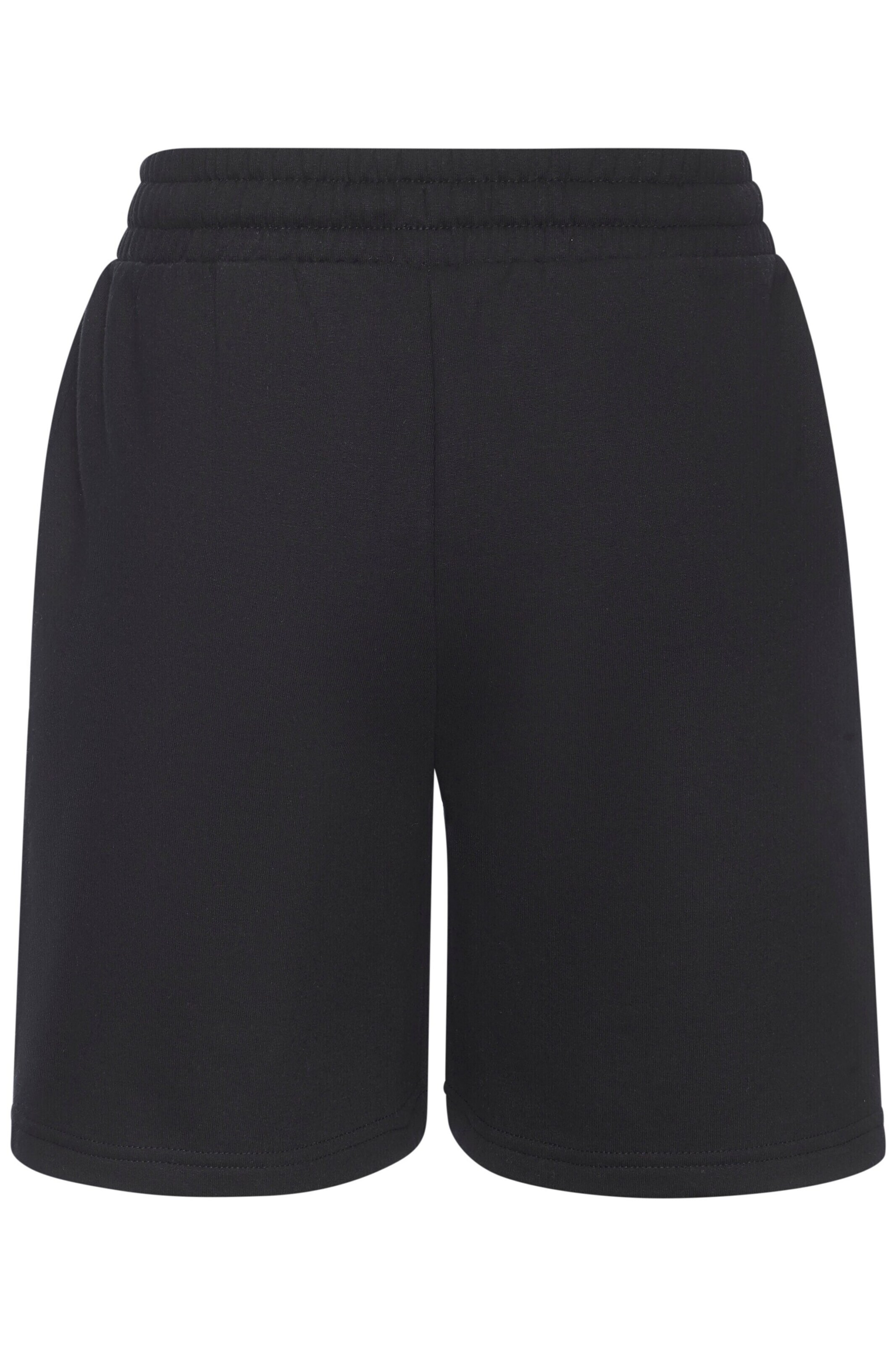 BENCH Regularen Hlače | črna barva