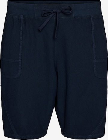 mėlyna Zizzi Laisvas Kelnės 'Jeasy': priekis