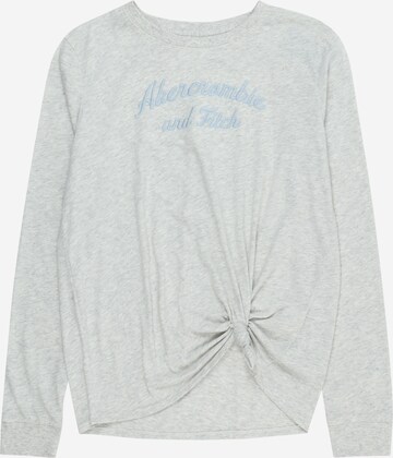 T-Shirt Abercrombie & Fitch en gris : devant