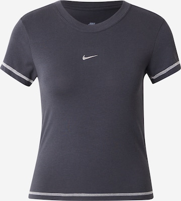 T-shirt Nike Sportswear en gris : devant