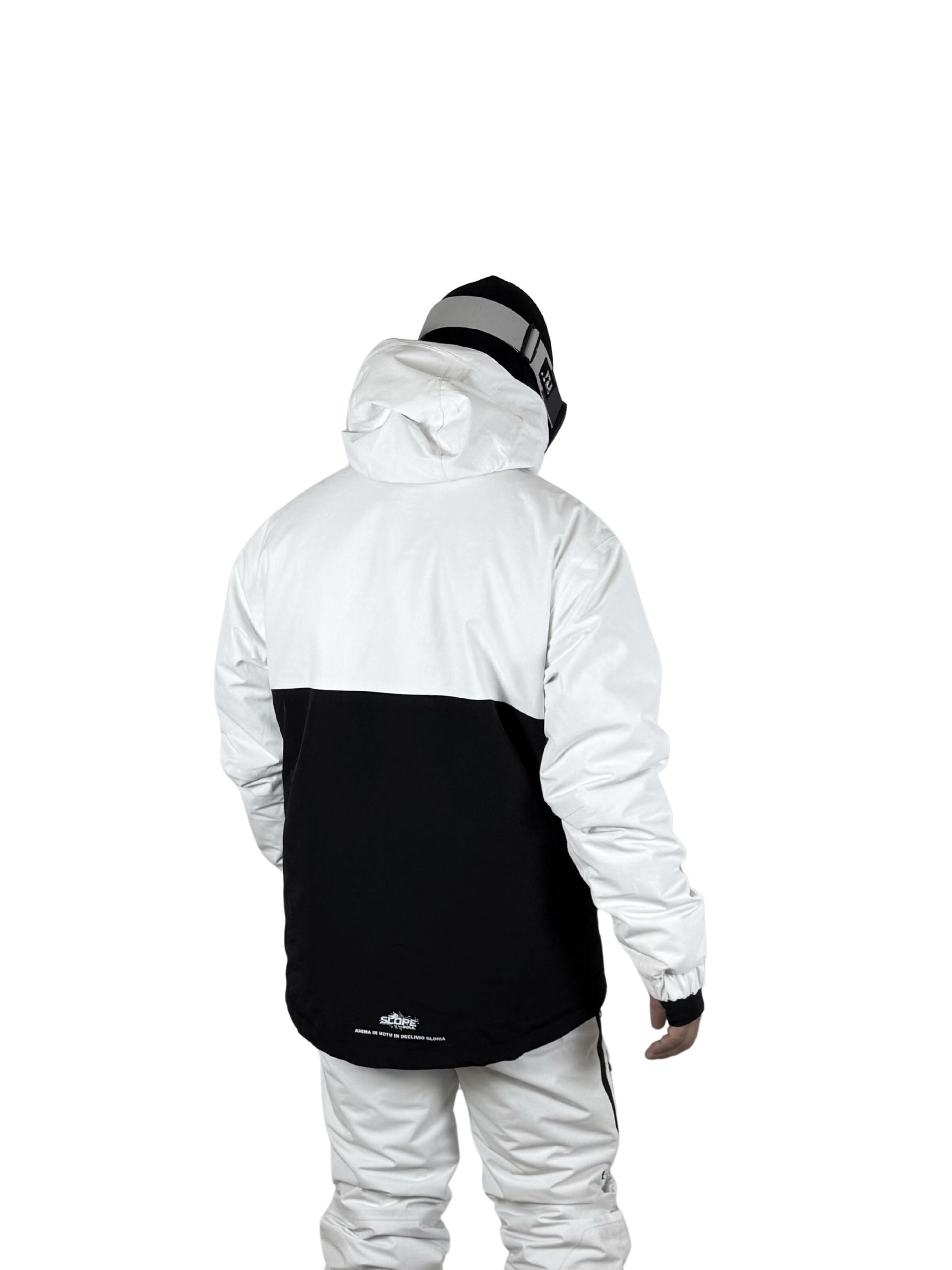 Giacca invernale 'Wick Ski & Snowboard Jacket' di Slope Soul in bianco