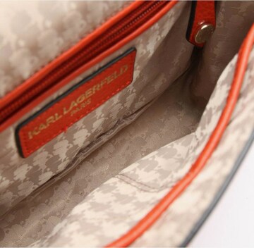 Karl Lagerfeld Schultertasche / Umhängetasche One Size in Orange