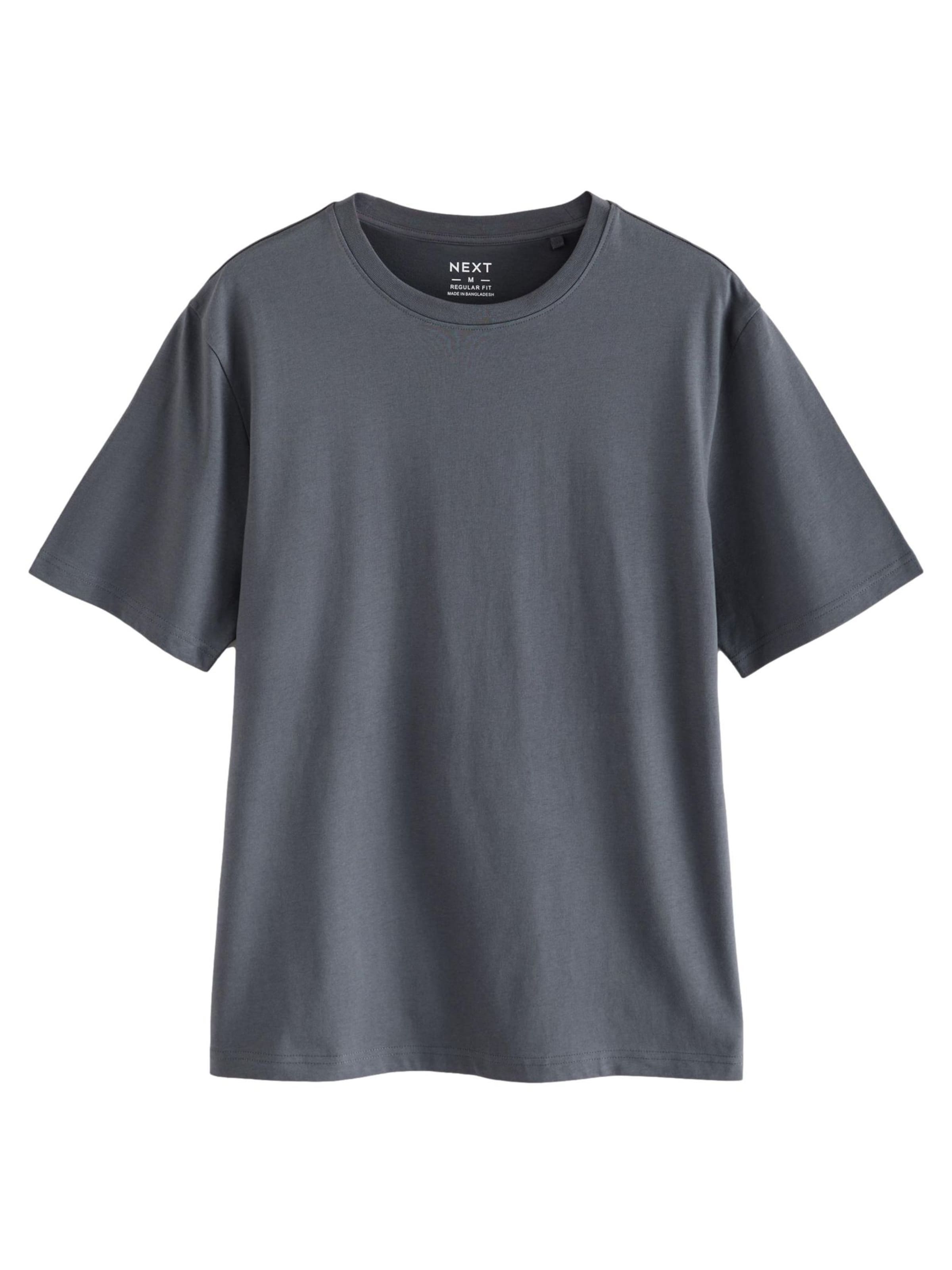 Next Shirt 'Essential' in Grey: front