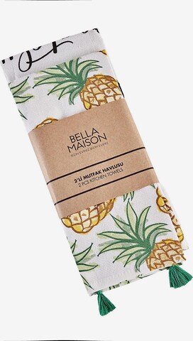 Bella Maison Dishcloth 'Pineapple' in White: front